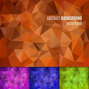 Vector template for brochure Stock Illustration