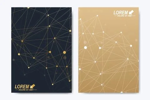 Vector template for brochure, Leaflet, flyer, advert, cover, catalog, magazine Illustrazione stock