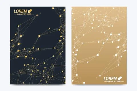 Vector template for brochure, Leaflet, flyer, advert, cover, catalog, magazine Stock Illustration