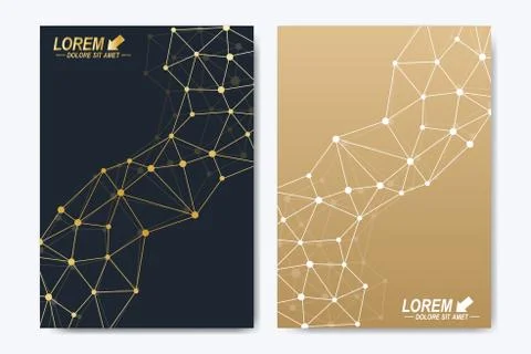 Vector template for brochure, Leaflet, flyer, advert, cover, catalog, poster Stock Illustration