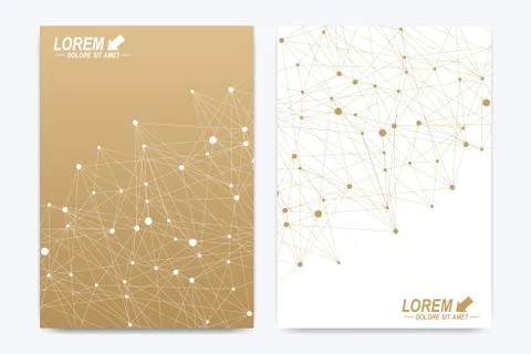 Vector template for brochure, Leaflet, flyer, advert, cover, catalog, poster Stock Illustration