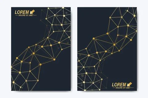 Vector template for brochure, Leaflet, flyer, advert, cover, catalog, poster Stock Illustration