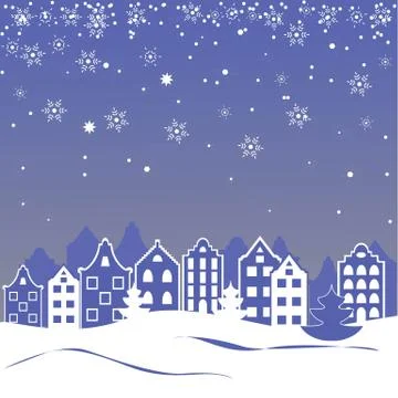 Vector template for Christmas cards Stock Illustration