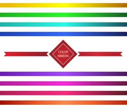 Vector template color gradient. Stock Illustration