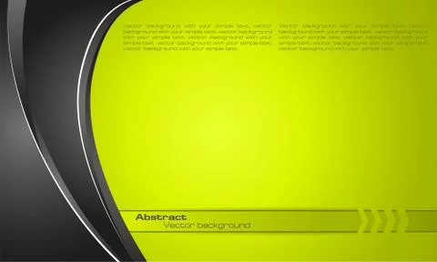 Vector template company flyer. Stock Illustration