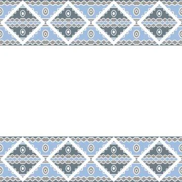 Vector template design cards, poster, invitation, geometric pattern of square イラスト素材