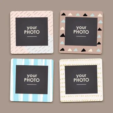 Vector template frame Stock Illustration