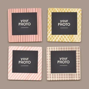 Vector template frame Stock Illustration