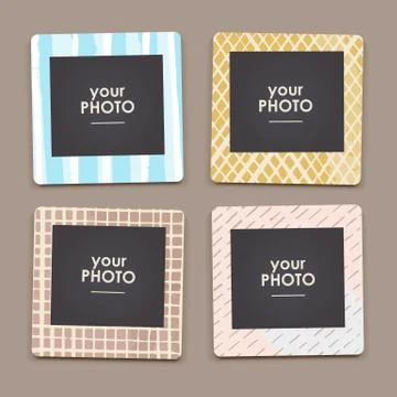 Vector template frame Stock Illustration