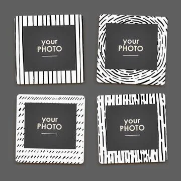 Vector template frame Stock Illustration