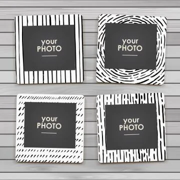 Vector template frame Stock Illustration