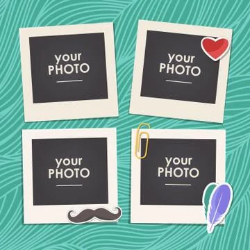 Vector template frame Stock Illustration