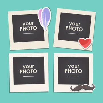 Vector template frame Stock Illustration