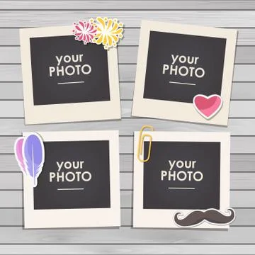 Vector template frame Stock Illustration