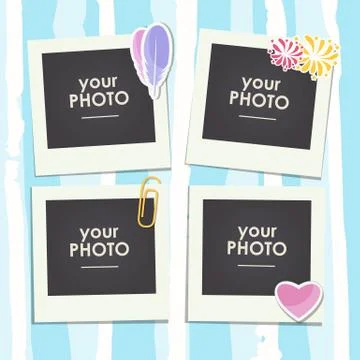 Vector template frame Stock Illustration