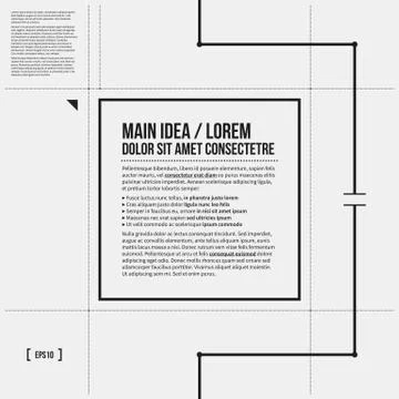 Vector template Stock Illustration