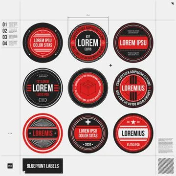 Vector template Stock Illustration