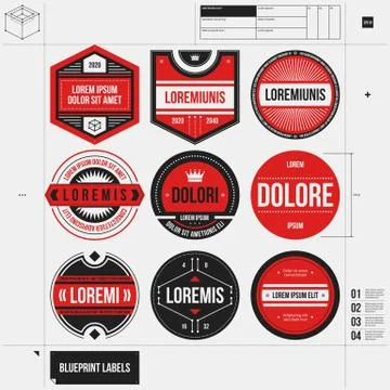 Vector template Stock Illustration