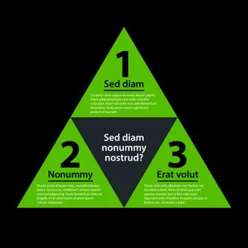 Vector template Illustrazione stock