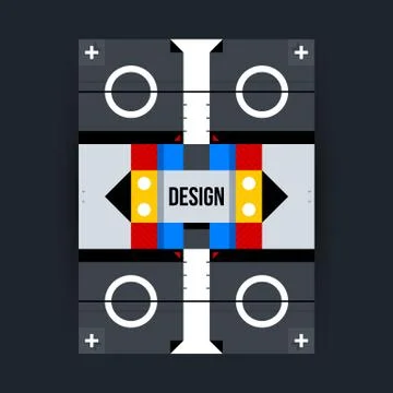 Vector template Stock Illustration