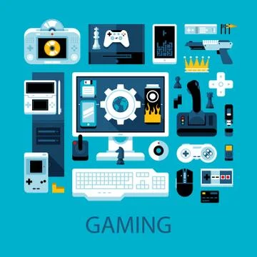 Vector template Illustrazione stock