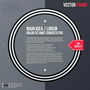 Vector template Stock Illustration