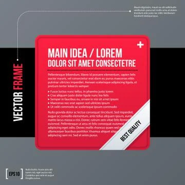 Vector template Stock Illustration