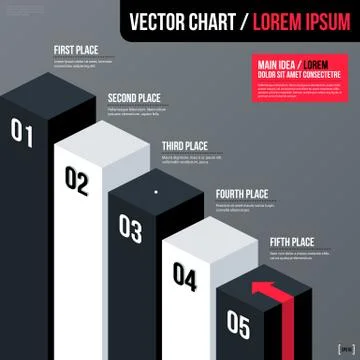 Vector template Illustrazione stock