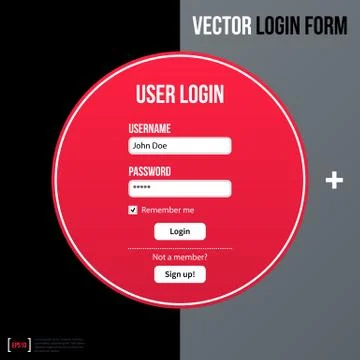 Vector template Stock Illustration