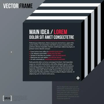 Vector template Stock Illustration