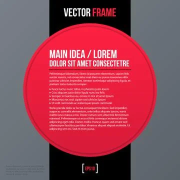 Vector template Stock Illustration