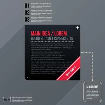 Vector template Stock Illustration