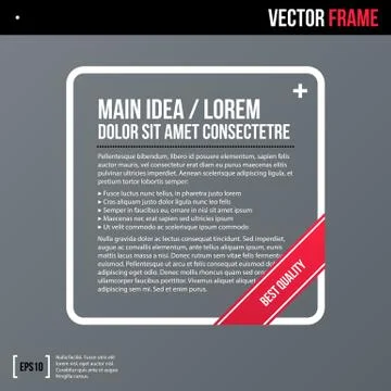 Vector template Stock Illustration
