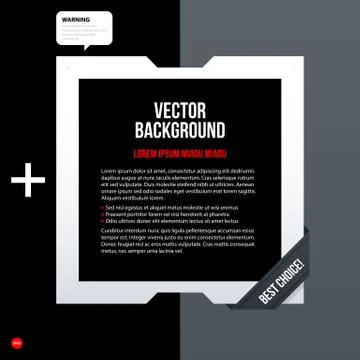 Vector template Stock Illustration