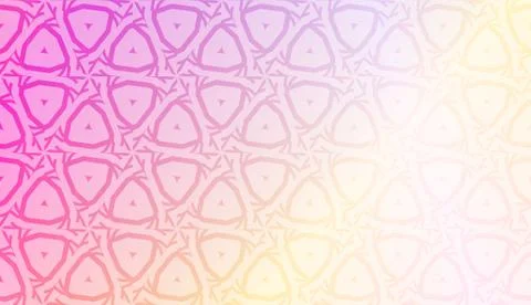 Vector template with Modern geometrical abstract pattern. Gradient color Stock Illustration