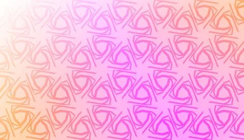 Vector template with Modern geometrical abstract pattern. Gradient color イラスト素材