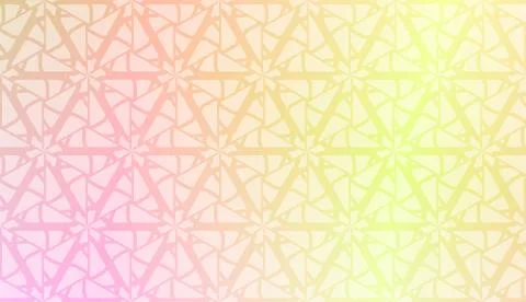 Vector template with Modern geometrical abstract pattern. Gradient color Stock Illustration