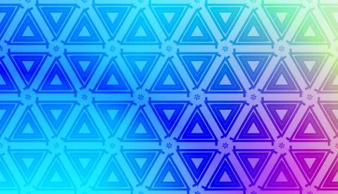 Vector template with Modern geometrical abstract pattern. Gradient color Stock Illustration