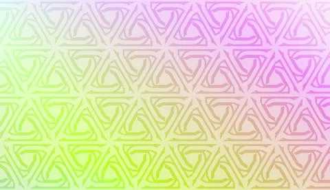 Vector template with Modern geometrical abstract pattern. Gradient color 스톡 일러스트