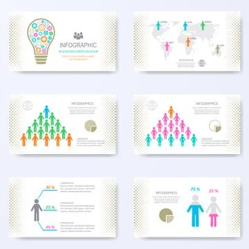 Vector template for presentation slides Stock-Illustration