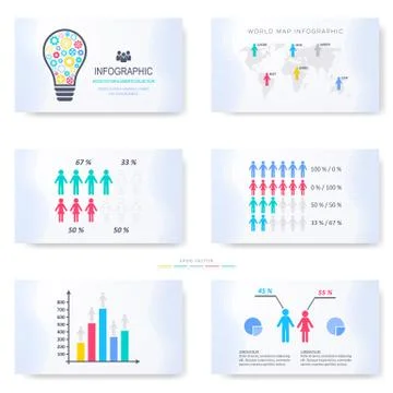 Vector template for presentation slides 스톡 일러스트