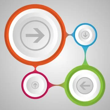 Vector template set Stock Illustration