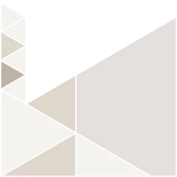 Vector template square cards made of triangles. Stock Illustration