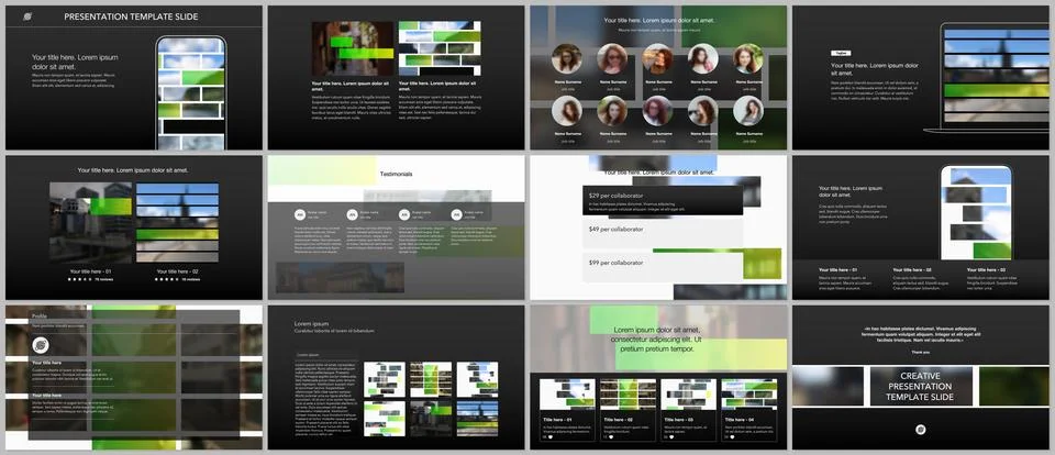 Vector templates for website design, presentations, portfolio. Templates for Stock Illustration