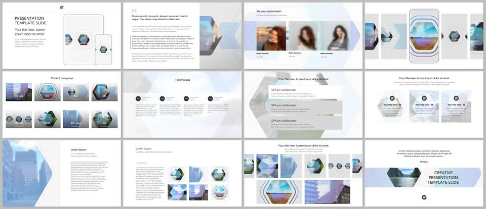 Vector templates for website design, presentations, portfolio. Templates for Stock Illustration