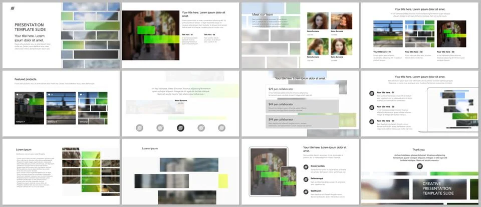 Vector templates for website design, presentations, portfolio. Templates for Stock Illustration