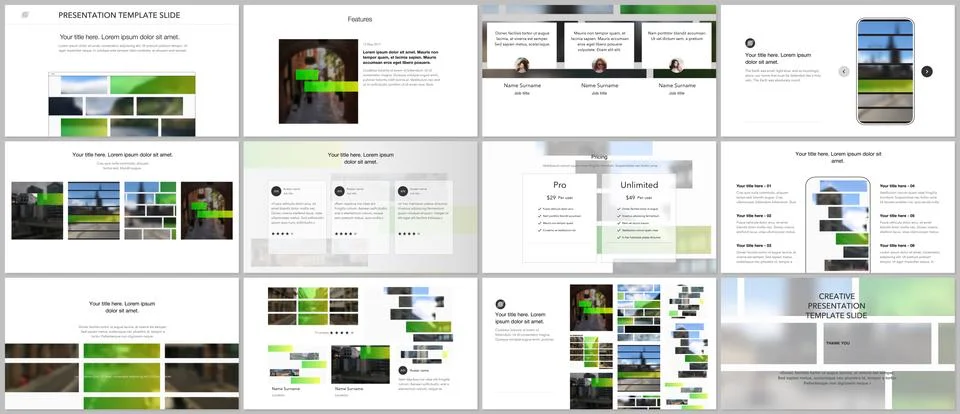 Vector templates for website design, presentations, portfolio. Templates for Stock Illustration