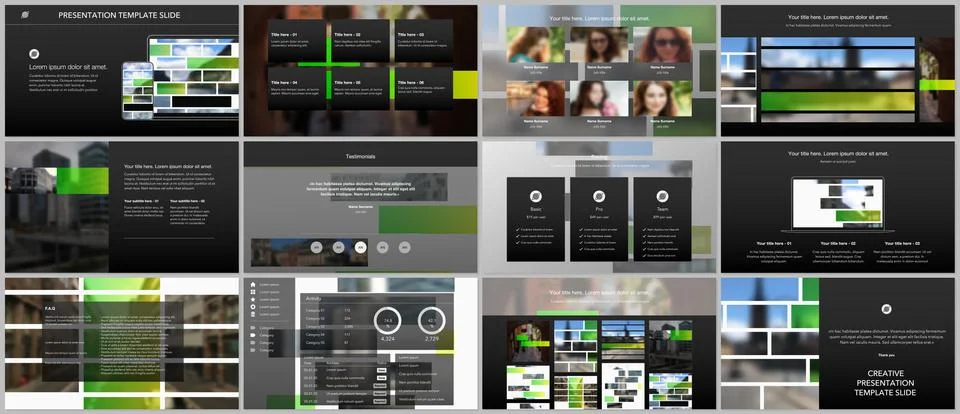 Vector templates for website design, presentations, portfolio. Templates for Stock Illustration