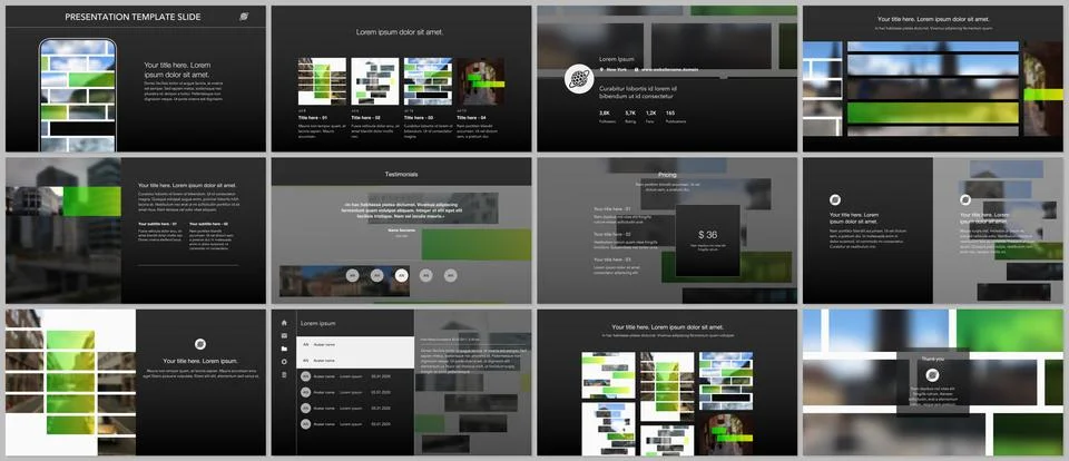 Vector templates for website design, presentations, portfolio. Templates for Stock Illustration