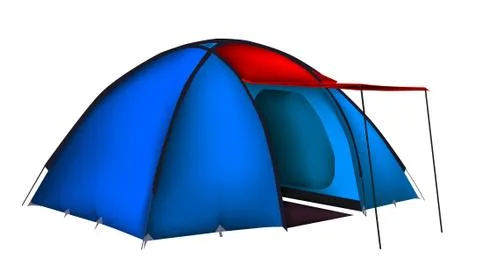 Vector tent Stock Illustration